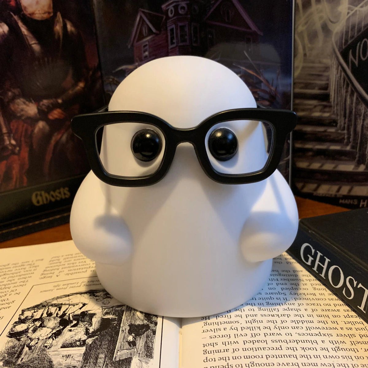 Tiny Ghost Nerdy 5-inch vinyl figure Available Now - Tenacious Toys®