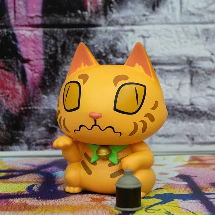 Toshi Neko Graff 4-inch vinyl figure by Clogtwo x Mighty Jaxx Available Now - Tenacious Toys®