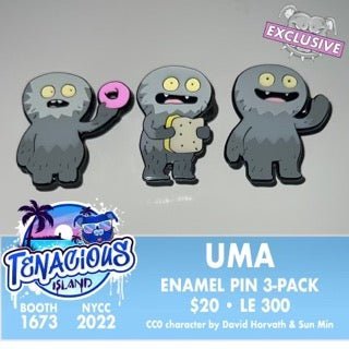 UMA by David Horvath x Sun Min NYCC Exclusive Tenacious Island BOOTH 1673 ! ! ! - Tenacious Toys®