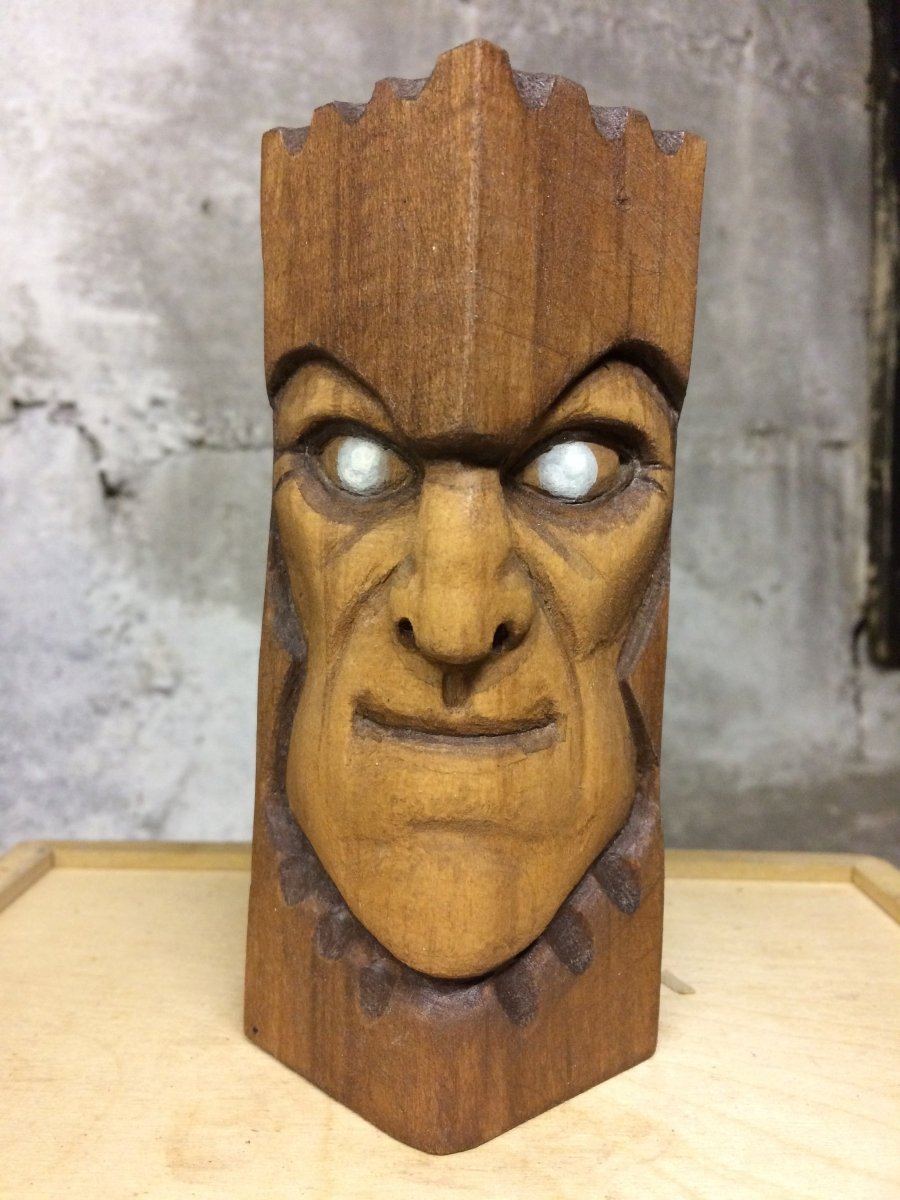 Undead Knight Guard Wood Carving by NEMO Available Now ! ! ! - Tenacious Toys®