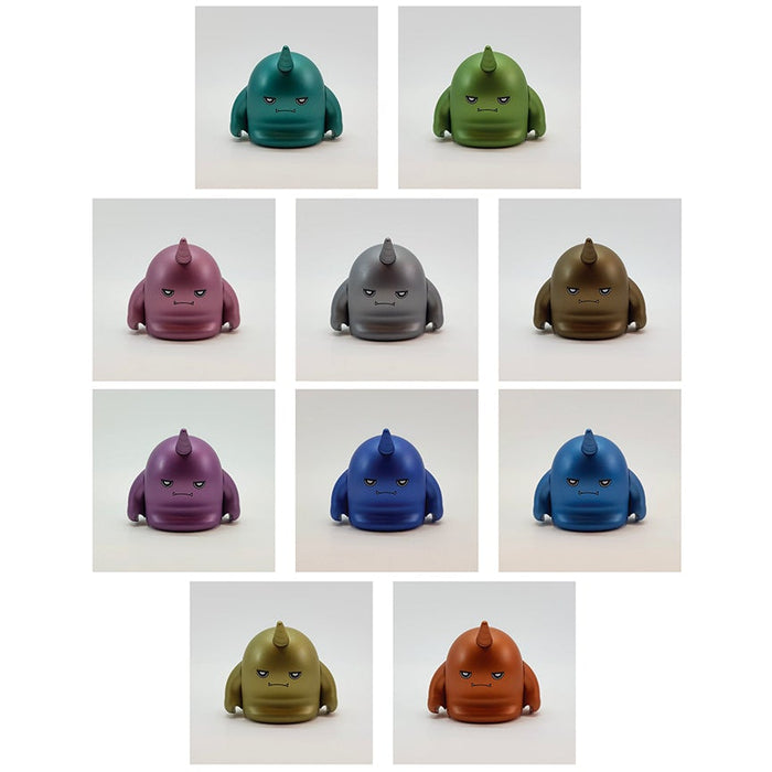 Unisaur Metallic Series FULL SET of 3-inch art toys by C-Concept Studio Available Now ! ! ! - Tenacious Toys®