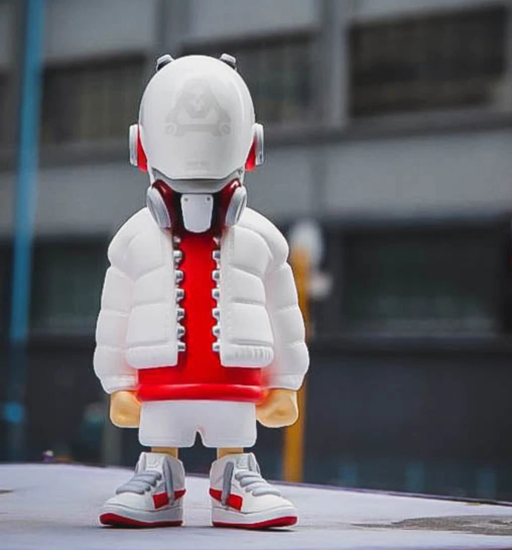 UNK/Z MK1 White by Core62 x Strangecat Available Now - Tenacious Toys®