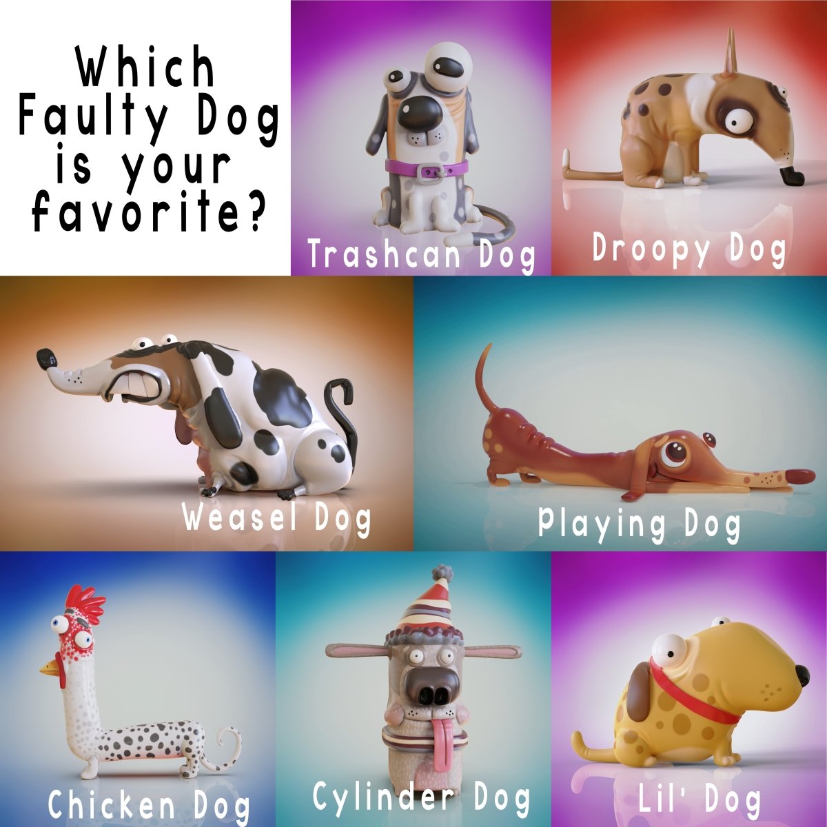 What Faulty Dog Should We Make First? A Breadwig x Tenacious Project! - Tenacious Toys®