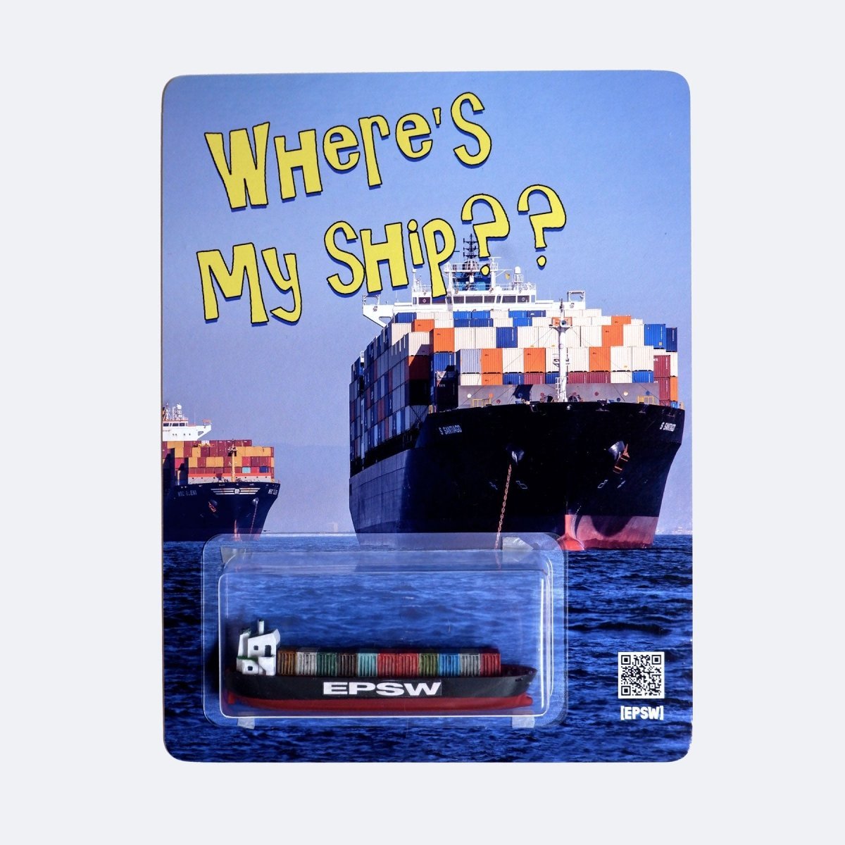 Where's My Ship?? Resin Blister Carded Figure by EPSW PREORDER now ships Q1 2022 - Tenacious Toys®