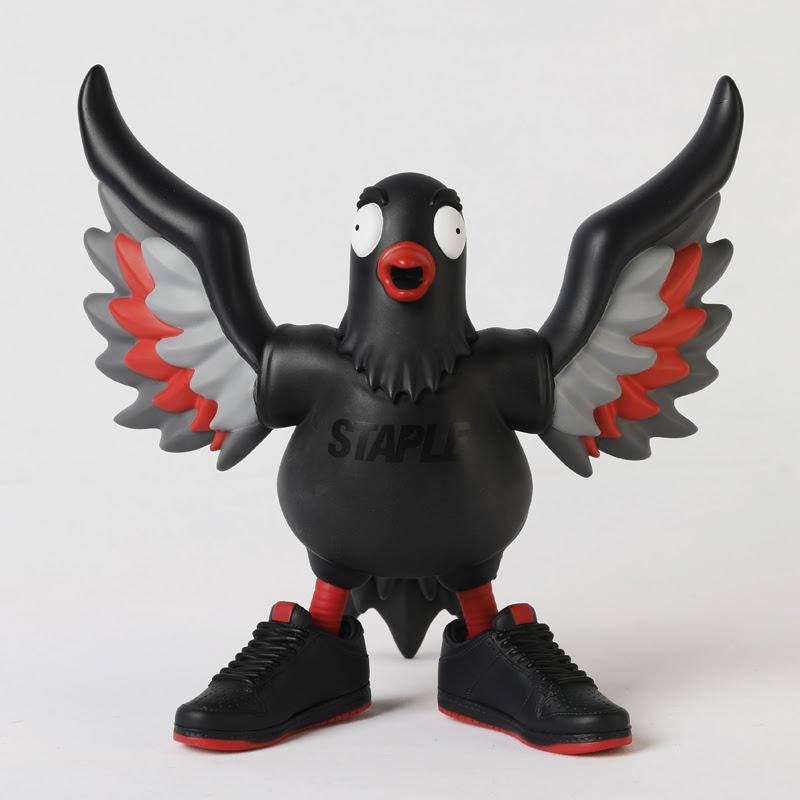 Winged Victory Pigeon 7-inch vinyl figure by Jeff Staple Available Now