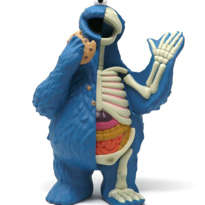 XXRAY Plus Sesame Street Cookie Monster 9 inch vinyl by Jason Freeny x Mighty Jaxx Available Now ! ! ! - Tenacious Toys®