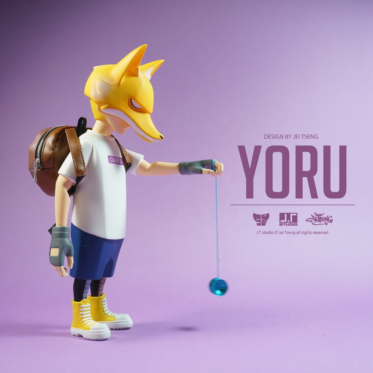 YORU 8-inch Vinyl Action Figure by JT Studio Available Now ! ! ! - Tenacious Toys®