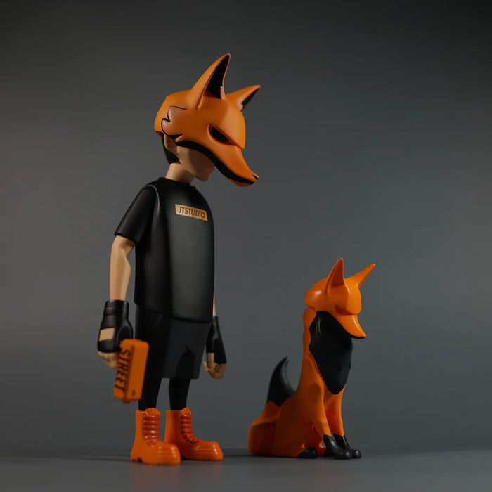YORU & YOX Fire Edition 8-inch Vinyl Figure Set by JT Studio Available Now - Tenacious Toys®