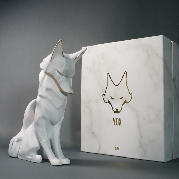 YOX 200% Marble Edition 22cm soft vinyl figure by JT Studio Available Now