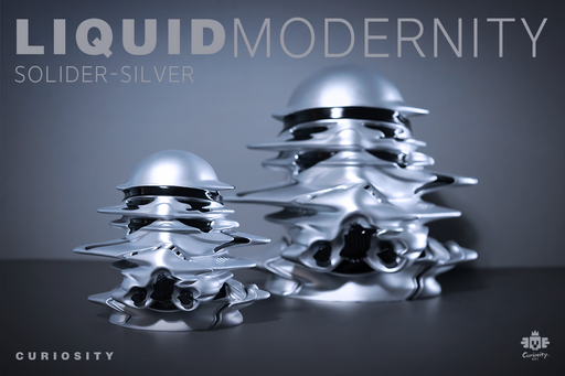WEARTDOING Liquid Modernity Solider Silver Plus PREORDER DEPOSIT SHIPS JANUARY 2025 Resin Sank Toys
