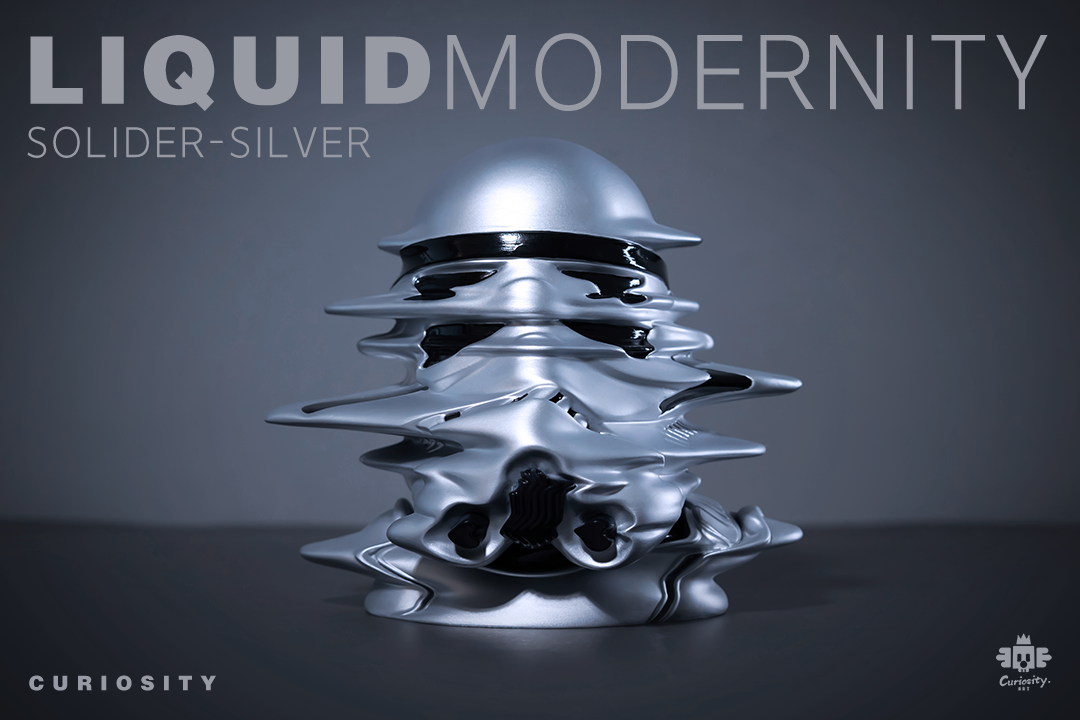WEARTDOING Liquid Modernity Solider Silver Plus PREORDER DEPOSIT SHIPS JANUARY 2025 Resin Sank Toys