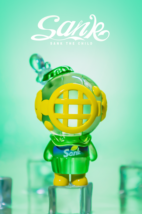 Sank Soft Drink Green PREORDER DEPOSIT SHIPS JUL 2024 Resin Sank Toys