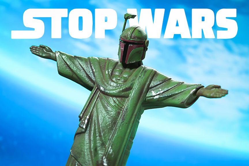 WEARTDOING Stop Wars Bronze PREORDER DEPOSIT SHIPS DEC 2024 Resin Sank Toys