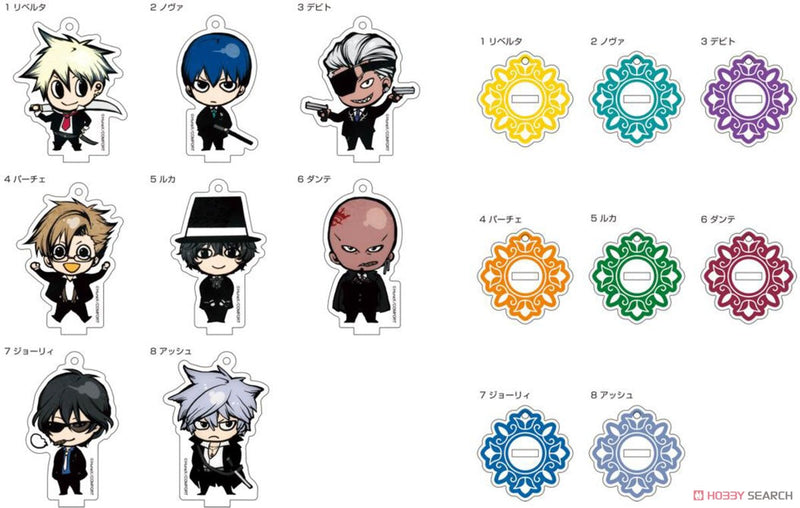 La storia della Arcana Famiglia Acrylic Key Ring Collection Blind Box (1 Blind Box) Figures Super Anime Store