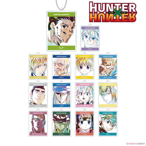 Hunter x Hunter Trading Ani-Art Vol.3 Acrylic Key Ring Blind Box (1 Blind Box) Keychain Super Anime Store