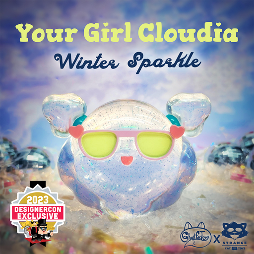 Your Girl Cloudia - Winter Sparkle Edition By Ghost Fox Toys Designer Toys Strangecat Toys