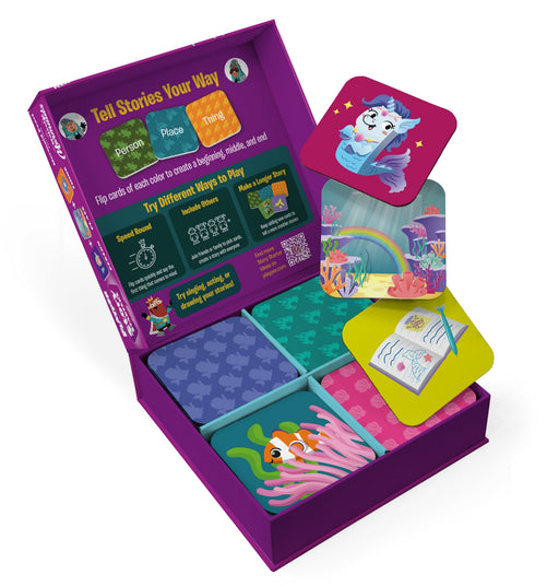 Story Starters: Create a Story Cards for Kids - Mermaid Pearl Edition Cards & toy Playper
