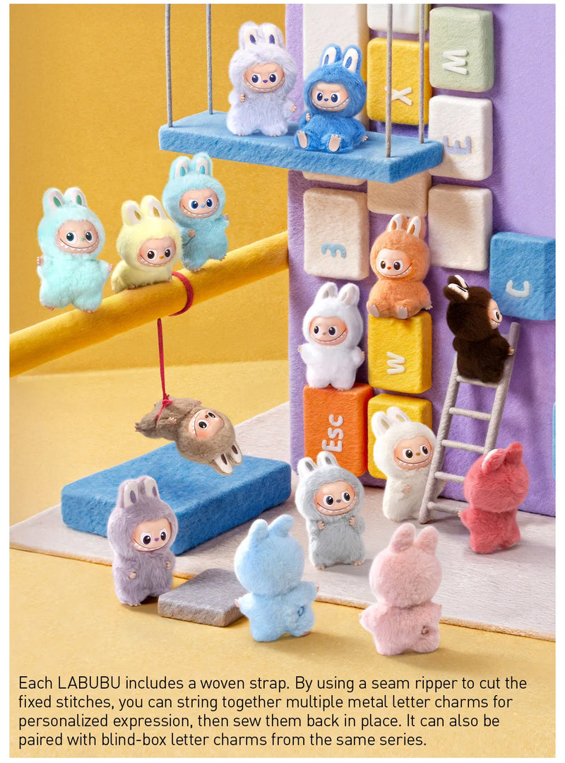 Pop Mart Labubu Pin for Love Series Blind Box (N-Z) Blue Pop Mart Labubu Pin for Love Series Blind Box (N-Z) Blue