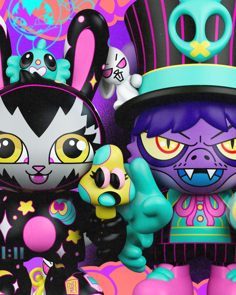 BUNNY KEEPER Dream State by PERSUE Vinyl Art Toy Superplastic