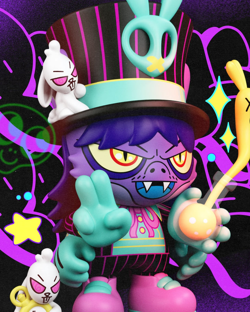 BUNNY KEEPER Dream State by PERSUE Vinyl Art Toy Superplastic