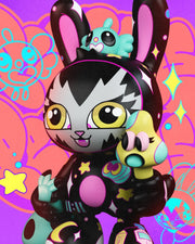 BUNNYKITTY Dream State by PERSUE Vinyl Art Toy Superplastic