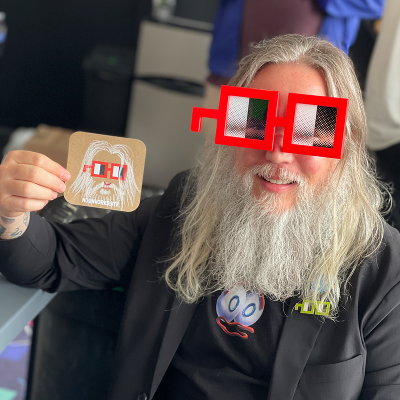 Bigshot Noggles in Classic Red Nouns Bigshot Toyshop