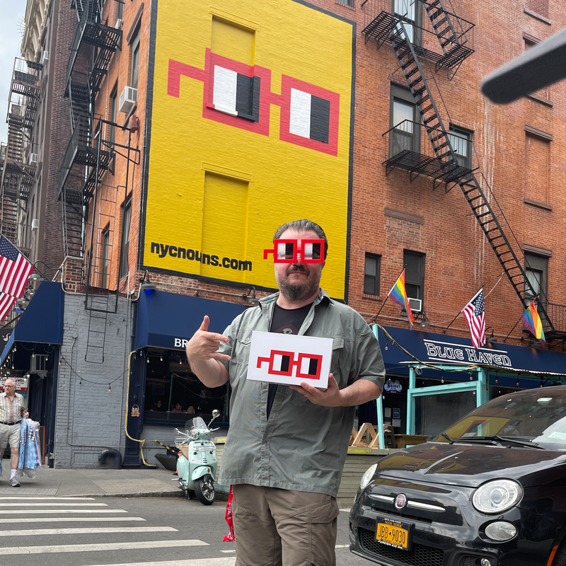 Bigshot Noggles in Classic Red Nouns Bigshot Toyshop