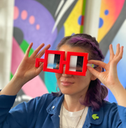 Bigshot Noggles in Classic Red Nouns Bigshot Toyshop