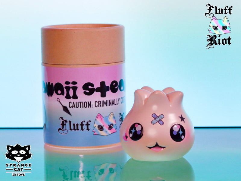 Dumplings - Kawaii Steam Bun Edition by Fluff Riot Strangecat Toys