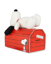 PEANUTS SNOOPY ECO Tiny Teddy Cream in dog house gift box Plush Bon Ton