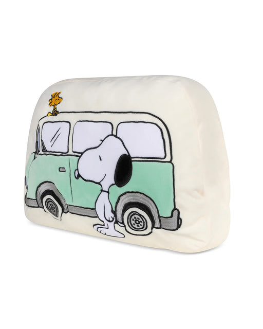 PEANUTS Snoopy Camper Van 11-inch Pillow Plush Plush Bon Ton
