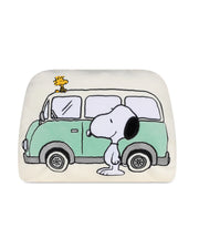 PEANUTS Snoopy Camper Van 11-inch Pillow Plush Plush Bon Ton