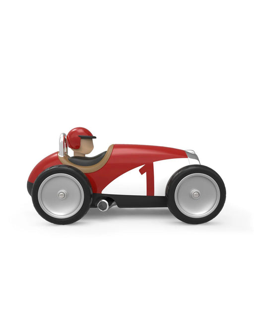 Vintage Open-Wheeled Racing Car Red Cars Baghera