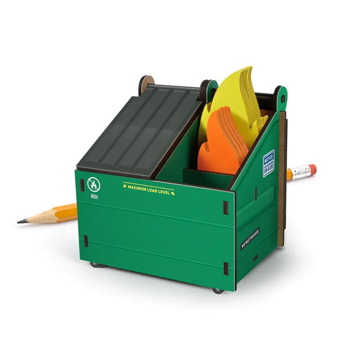 Desk Dumpster Fire Pencil Holder Accessory Fred