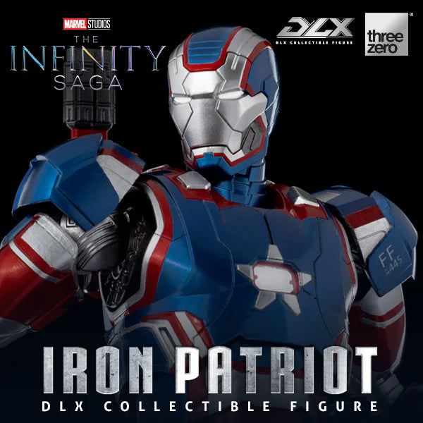 Marvel Studios: The Infinity Saga DLX Iron Patriot action figure Action Figure ThreeZero