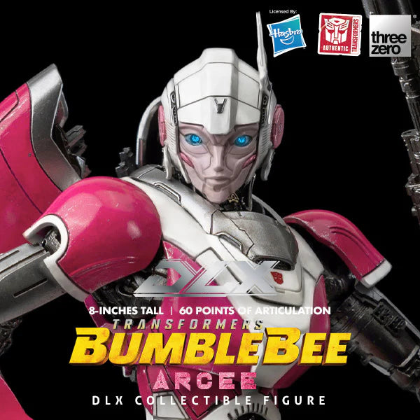 Transformers BumbleBee Movie DLX Arcee action figure Action Figure ThreeZero