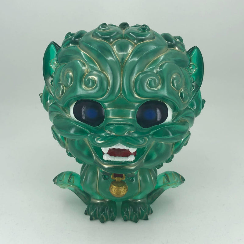 Shi-Shi the Tiny Guardian 6-inch Resin Statue - Jade Edition Shi-Shi Bigshot Toyshop
