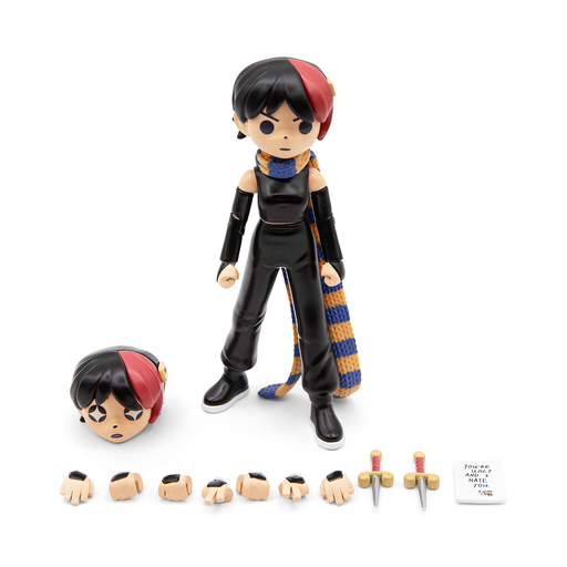 Scott Pilgrim vs the World Knives Chau action figure PREORDER Action Figure Bottleneck Gallery