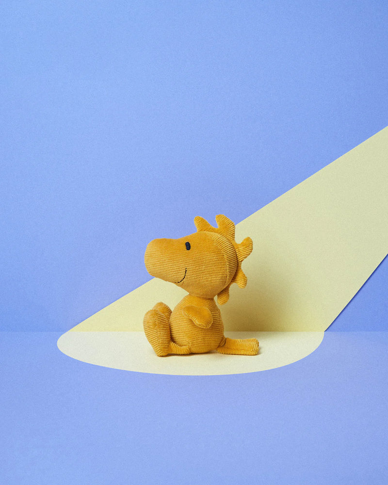PEANUTS Woodstock Mini Corduroy Plush Warm Yellow Plush Bon Ton