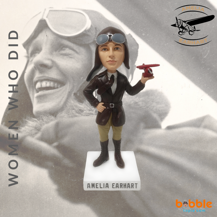 Amelia Earhart Bobblehead  Bobbletopia