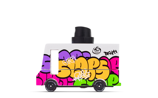 Graffiti Black Vans Candylab