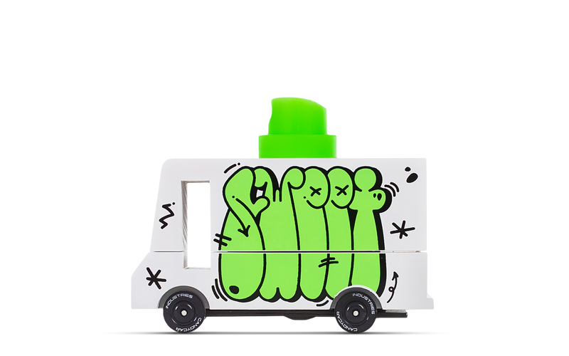Graffiti Green Vans Candylab