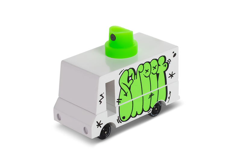 Graffiti Green Vans Candylab