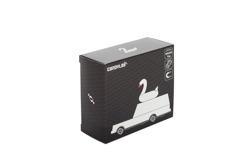 White Swan Wagon Cars Candylab