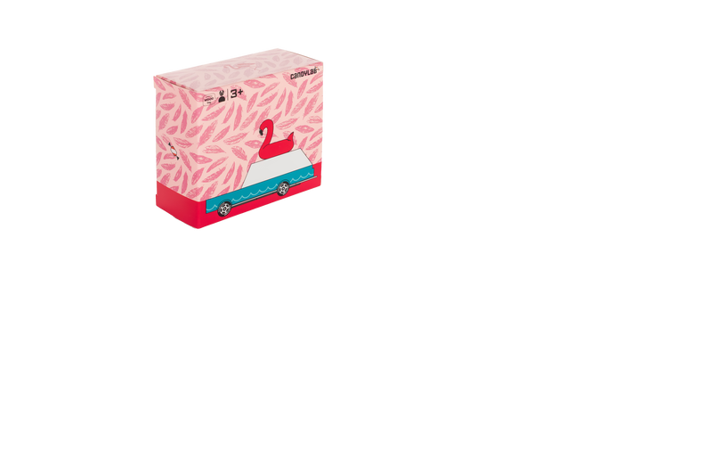 Flamingo Wagon Cars Candylab