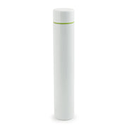 Slim White Bottle Water Coffee Thermos Accessory Kikkerland