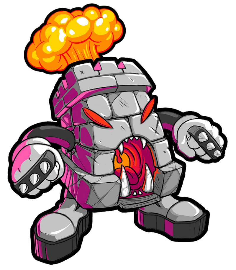 KASL Mini Boss Vinyl Art Toy Tenacious Toys