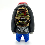 "Hardcore Kid Kub” By Mike Fudge x ChrisRWK Vinyl Toys UVDToys