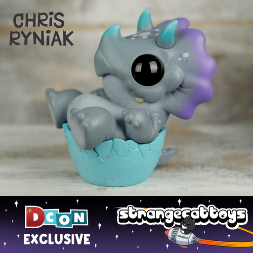 Eggtoof Unicorn Galaxy by Chris Ryniak Designer Toys Strangecat Toys