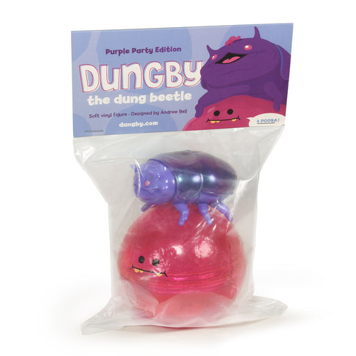 Dungby & Pooba Purple Party edition sofubi set Sofubi Andrew Bell